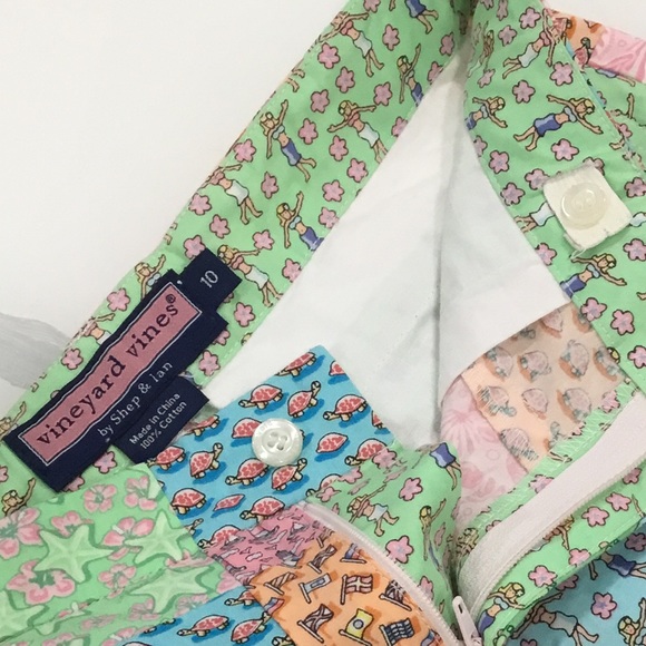 Vineyard Vines Patchwork Girls Capri - Picture 12 of 15